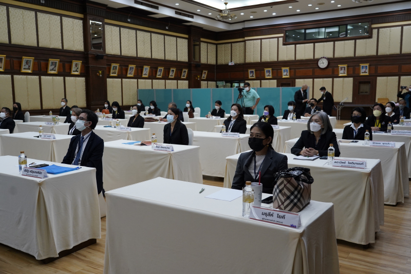 พิธีเปิดโครงการพัฒนานักบริหารการตรวจเงินแผ่นดินระดับสูง (นตส.) รุ่นที่ 11 ณ ห้องดำริอิศรานุวรรต สำนักงานการตรวจเงินแผ่นดิน