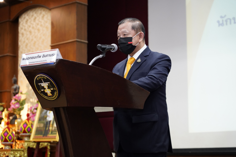 พิธีเปิดโครงการพัฒนานักบริหารการตรวจเงินแผ่นดินระดับสูง (นตส.) รุ่นที่ 11 ณ ห้องดำริอิศรานุวรรต สำนักงานการตรวจเงินแผ่นดิน