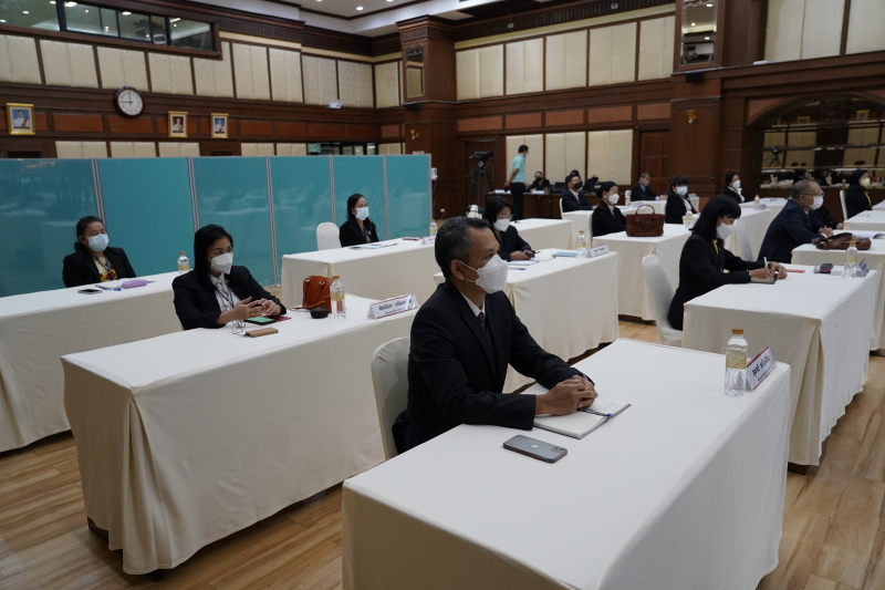 พิธีเปิดโครงการพัฒนานักบริหารการตรวจเงินแผ่นดินระดับสูง (นตส.) รุ่นที่ 11 ณ ห้องดำริอิศรานุวรรต สำนักงานการตรวจเงินแผ่นดิน