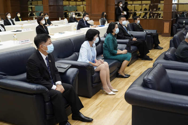 พิธีเปิดโครงการพัฒนานักบริหารการตรวจเงินแผ่นดินระดับสูง (นตส.) รุ่นที่ 11 ณ ห้องดำริอิศรานุวรรต สำนักงานการตรวจเงินแผ่นดิน