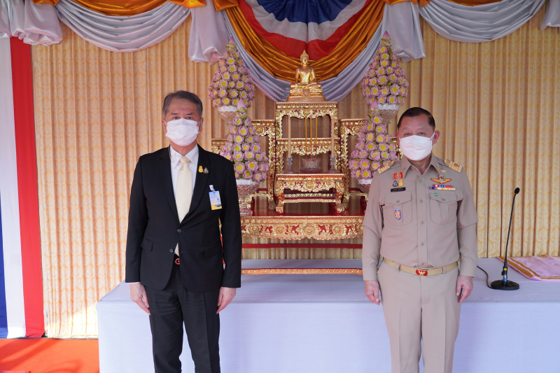 พิธีวางศิลาฤกษ์อาคารที่ทำการสำนักงานการตรวจเงินแผ่นดิน