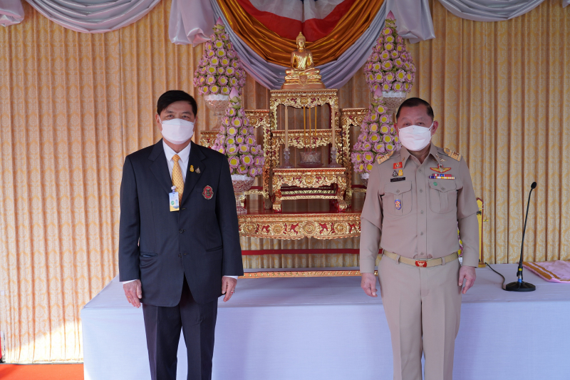 พิธีวางศิลาฤกษ์อาคารที่ทำการสำนักงานการตรวจเงินแผ่นดิน