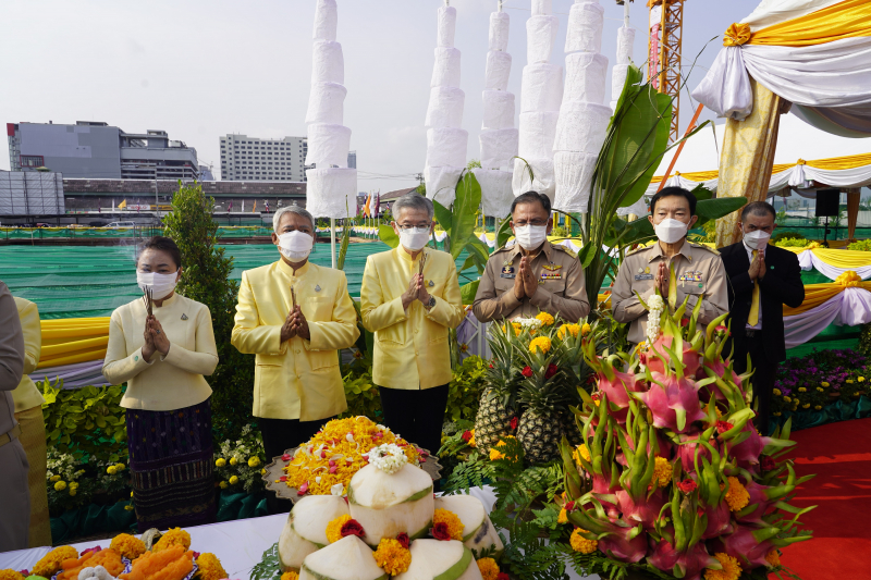 พิธีวางศิลาฤกษ์อาคารที่ทำการสำนักงานการตรวจเงินแผ่นดิน