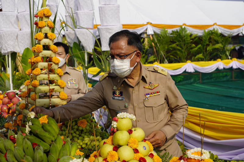 พิธีวางศิลาฤกษ์อาคารที่ทำการสำนักงานการตรวจเงินแผ่นดิน