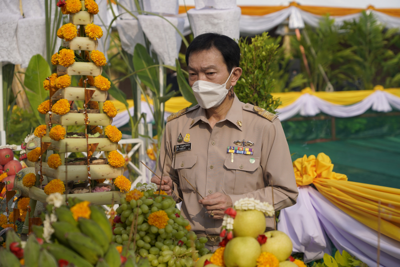 พิธีวางศิลาฤกษ์อาคารที่ทำการสำนักงานการตรวจเงินแผ่นดิน