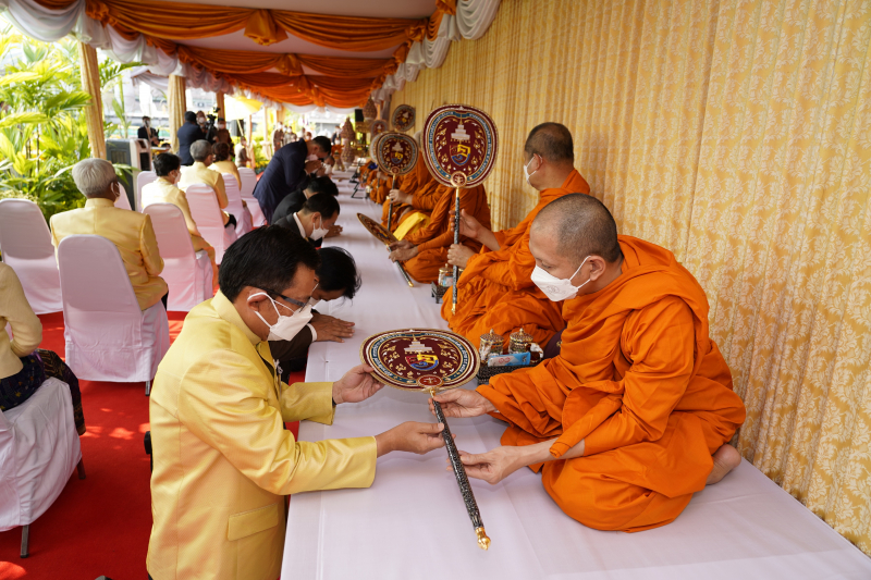 พิธีวางศิลาฤกษ์อาคารที่ทำการสำนักงานการตรวจเงินแผ่นดิน