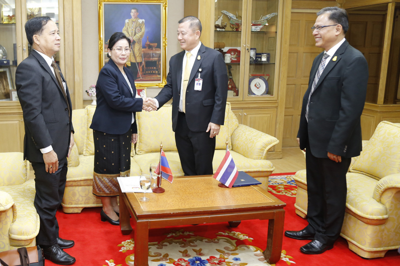 ปตง. ให้การต้อนรับ สตง.ลาว