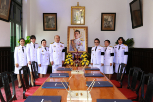 ลงนามถวายพระพร เนื่องในวันขึ้นปีใหม่ พุทธศักราช 2560