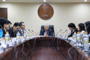 คณะผู้แทนศูนย์ประเมินคุณธรรมและความโปร่งใสในการดำเนินงานของหน่วยงานภาครัฐ (ITA) เข้าเยี่ยมชม สตง.