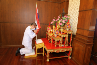 พิธีรับพระราชทานเครื่องราชอิสริยาภรณ์ชั้นสายสะพาย ประจำปี 2563 