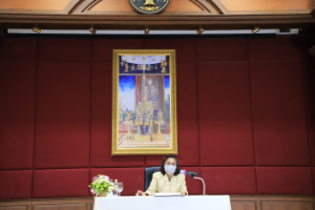 นางยุพิน ชลานนท์นิวัฒน์ กรรมการตรวจเงินแผ่นดิน ให้เกียรติเป็นวิทยากรบรรยายในโครงการพัฒนาศักยภาพการบริหารการตรวจเงินแผ่นดิน ระดับ