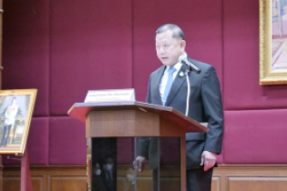 พิธีมอบประกาศนียบัตร โครงการพัฒนานักบริหารการตรวจเงินแผ่นดินระดับสูง (นตส.) รุ่นที่ 11 ณ สำนักงานการตรวจเงินแผ่นดิน