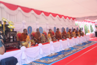 พิธีวางศิลาฤกษ์อาคารที่ทำการและอาคารชุดพักอาศัย สำนักตรวจเงินแผ่นดินจังหวัดสกลนคร 