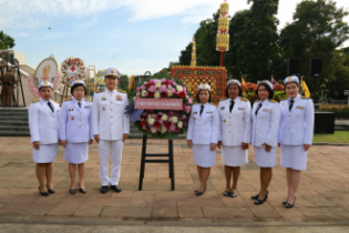 ร่วมวางพวงมาลาเนื่องในโอกาสวันคล้ายวันสวรรคต ร.6