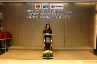 SAO Thailand hosted the IDI-ASOSAI Workshop for Blended Learning Specialist Certification Programme