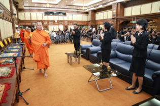 พิธีเจริญพระพุทธมนต์ เนื่องในวันปีใหม่ พุทธศักราช ๒๕๖๐ 