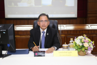  การประชุมคณะข้าราชการระดับผู้บริหาร ครั้งที่ 5/2565  ณ ห้องดำริอิศรานุวรรต สำนักงานการตรวจเงินแผ่นดิน และผ่านระบบออนไลน์