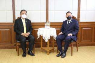 พิธีเปิดโครงการพัฒนาข้าราชการใหม่ ปีงบประมาณ 2565 ผ่านระบบออนไลน์