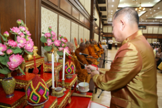 พิธีเจริญพระพุทธมนต์เพื่อความเป็นสวัสดิมงคลเนื่องในโอกาสปีใหม่ พ.ศ.2562
