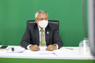 นายสรรเสริญ พลเจียก กรรมการตรวจเงินแผ่นดิน ให้เกียรติเป็นวิทยากรบรรยาย ในโครงการพัฒนาข้าราชการใหม่ ปีงบประมาณ พ.ศ. 2564 