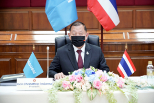 การประชุมคณะมนตรี ครั้งที่ 58 (58 th Governing Board Meeting) ของ ASOSAI แบบออนไลน์ ณ สำนักงานการตรวจเงินแผ่นดิน