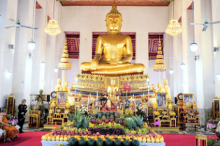 สำนักงานการตรวจเงินแผ่นดินร่วมเป็นเจ้าภาพและเป็นประธานรับฟังเทศน์มหาชาติเวสสันดรชาดก ณ พระอุโบสถ วัดมหาธาตุยุวราชรังสฤษฎิ์ (ท่าพ