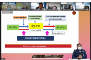  โครงการพัฒนาศักยภาพการบริหารงานระดับชำนาญการพิเศษ ปีงบประมาณ 2565 ผ่านระบบออนไลน์ (Online) แบบถ่ายทอดสด (Live) ณ สำนักงานการตรว